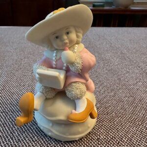 Department 56 Snowbabies "Dress Up Baby" figurine
